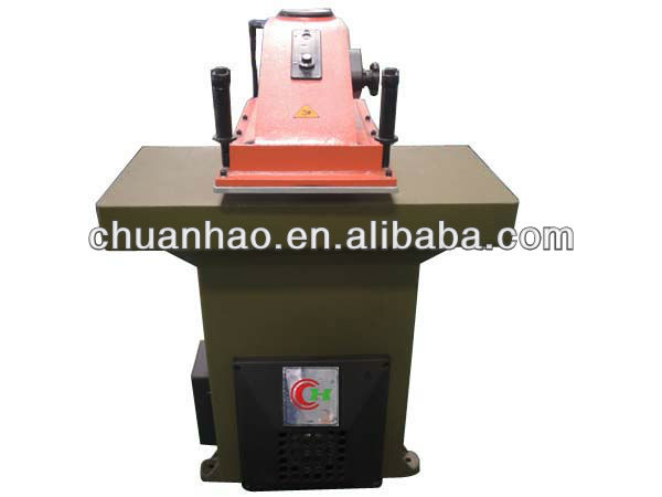 CH-920 20T Hydraulic Swing Arm Clicker Cutting Leather Plastic Machine