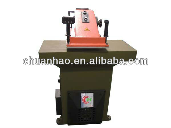 CH-920 20Ton Three keys swing arm shoe material die cutting machine