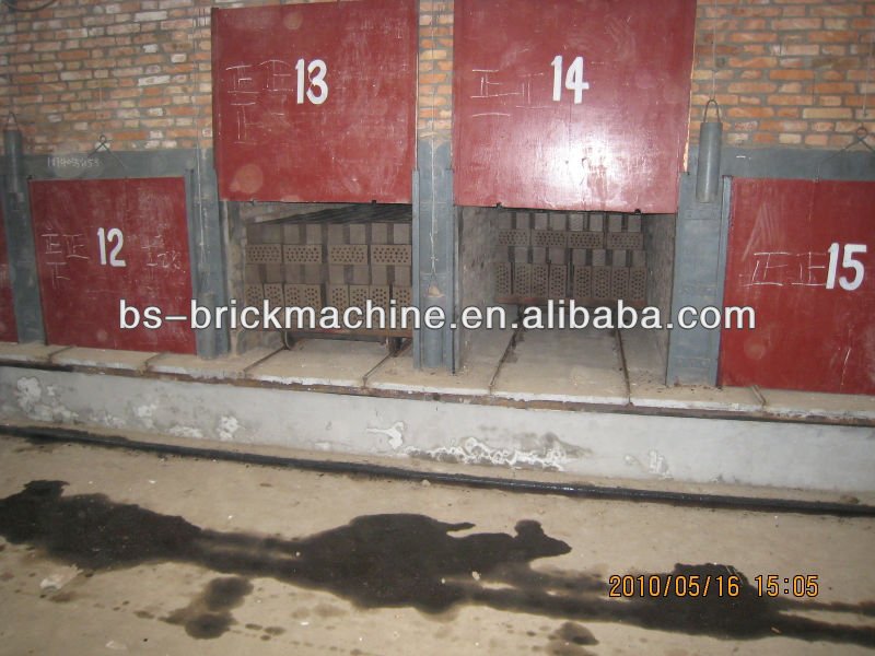 CHAMBER DRYER FOR DRYING GREEN BRICKS USED IN AUTOMATICK BRICK PRODUCTION LINE