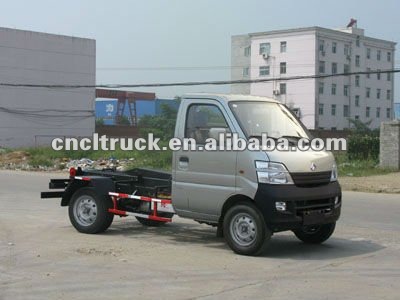 Changan mini Detachable Container Garbage Truck