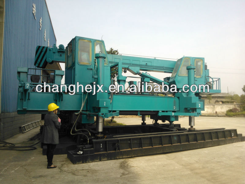 Changhe ZYB series 120 Hydraulic static jack in machine Pile Driver