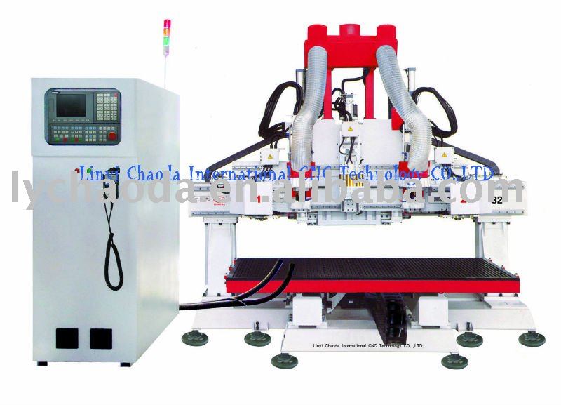 CHAOCDA JCT1632R-2H Woodworking Router with Double Disk type ATC system