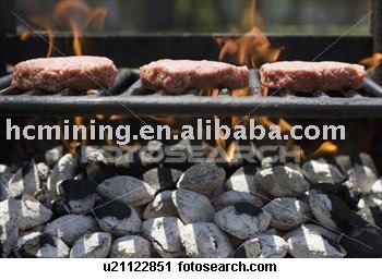 charcoal briquette making machine BBQ