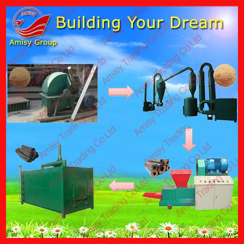 Charcoal Briquette Making Machine, capacity 25-30T/month