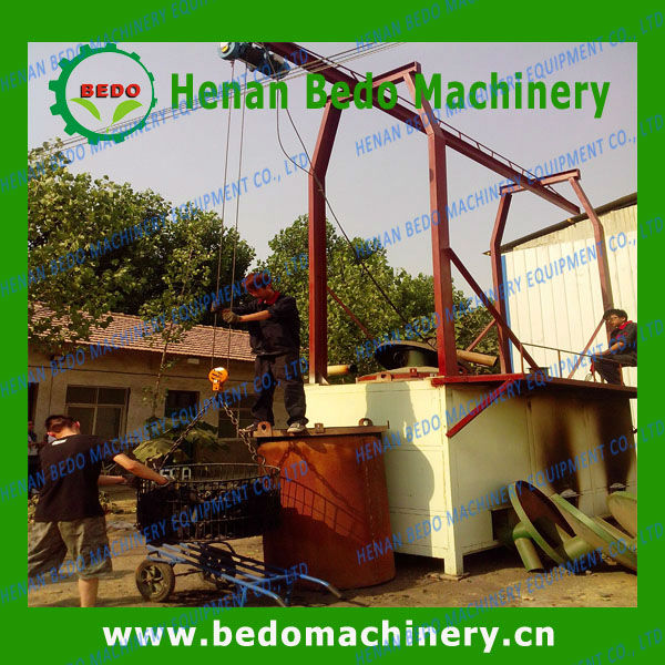 Charcoal machine-coconut shells carbonization furnace & 008613938477262