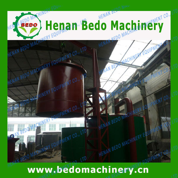 Charcoal machine-sawdust briquette carbonization furnace & 008613938477262