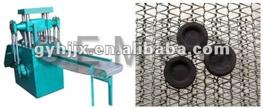 charcoal powder briquetting press making shisha