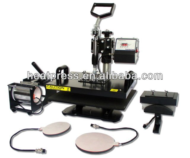 Cheap Combo Heat Transfer Machine 5IN1