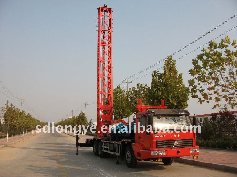 cheapest 300m rotary Truck-mounted water well drilling rig for sale