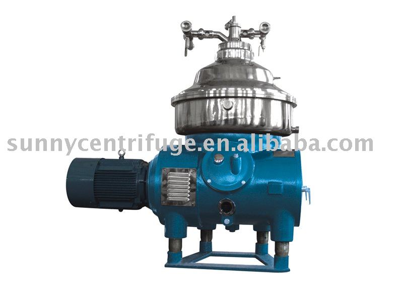 Chemical products centrifuge separator