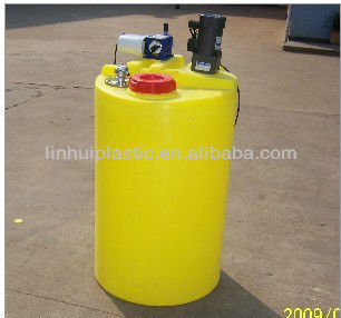 Chemical tank for watertreatment