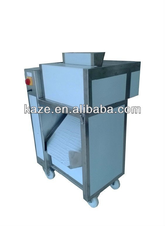 Chicken meat dicer machine