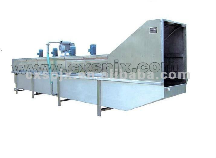 Chicken Scalding pot/ Circulating steam-blowing type immersion& scalding machine