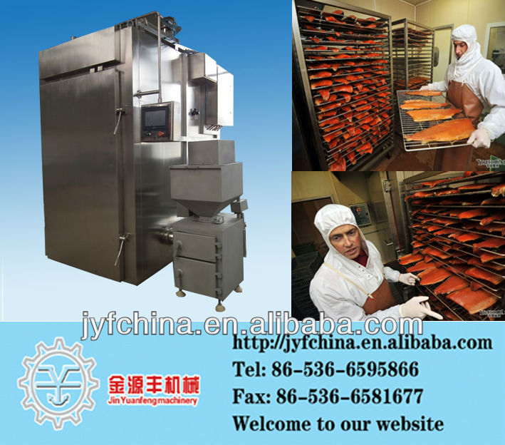 China 500 industrial electric meat smoke machine