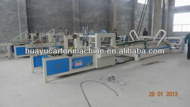 China Automatic gluer machine for producing corrugated carton box(YF-2800)