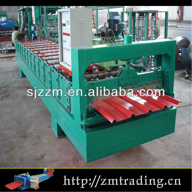 china automatic roof sheet corrugated metal roof tile roll forming machine roofing sheet making machine