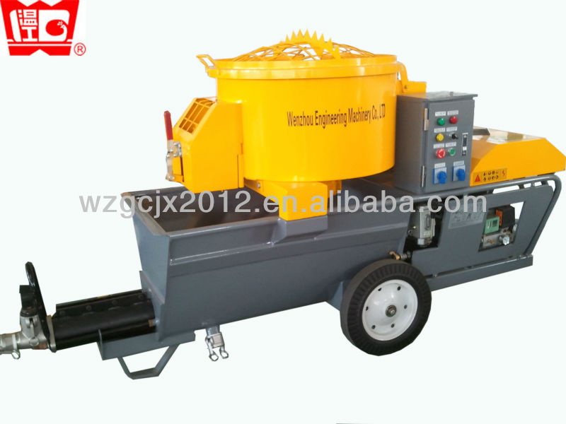 China automatic wall plastering machine export to India