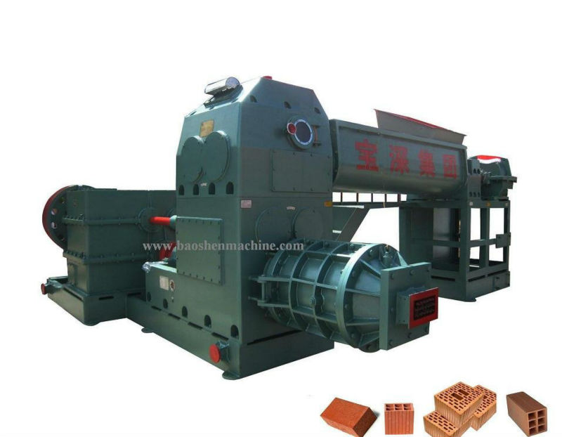 China Bao-Shen JKY Serie Automatic Vaccum Extruder Good Clay ,Mud,Red Brick Making Machine