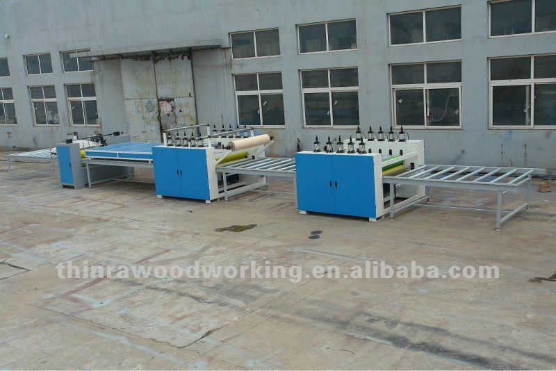 china best pvc and paper laminating machine for MDF board