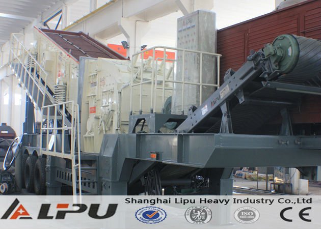 China Big Capacity Mobile Primary Jaw Crusher with Suitable Price