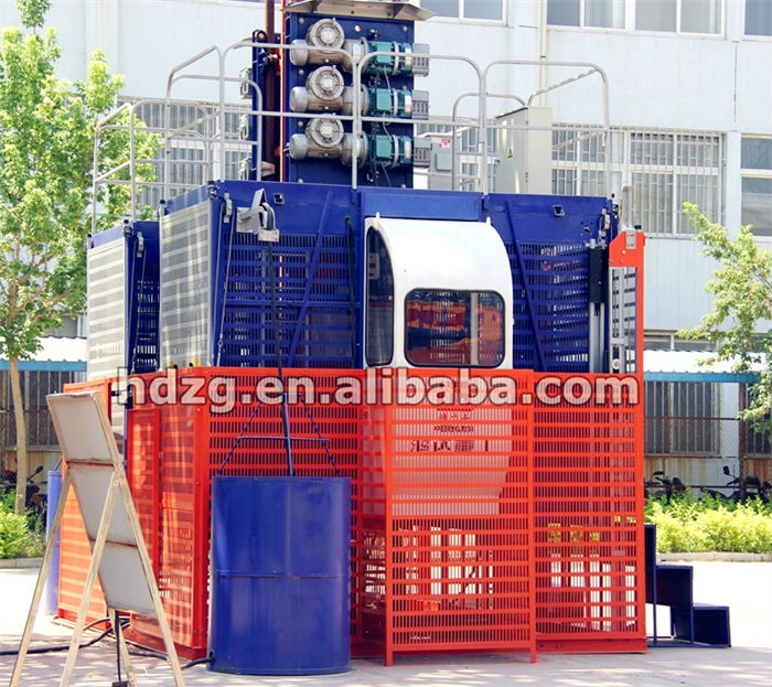 China Brand Building Construction Elevator ISO9001&BV Approved