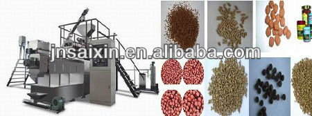 china cheapest floating fish food twin screw extruder machine