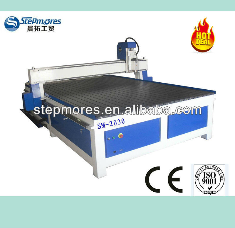 China Cheapest SM2030(2000*3000mm) woodworking engraving machine wood cnc router