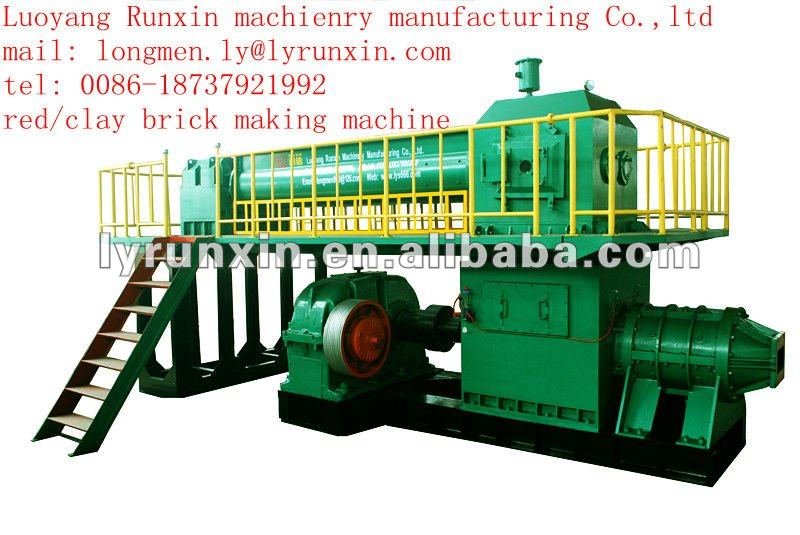 china clay red brick making machine