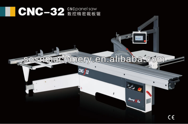 China CNC Precision Panel Saw Woodworking Machine for Export