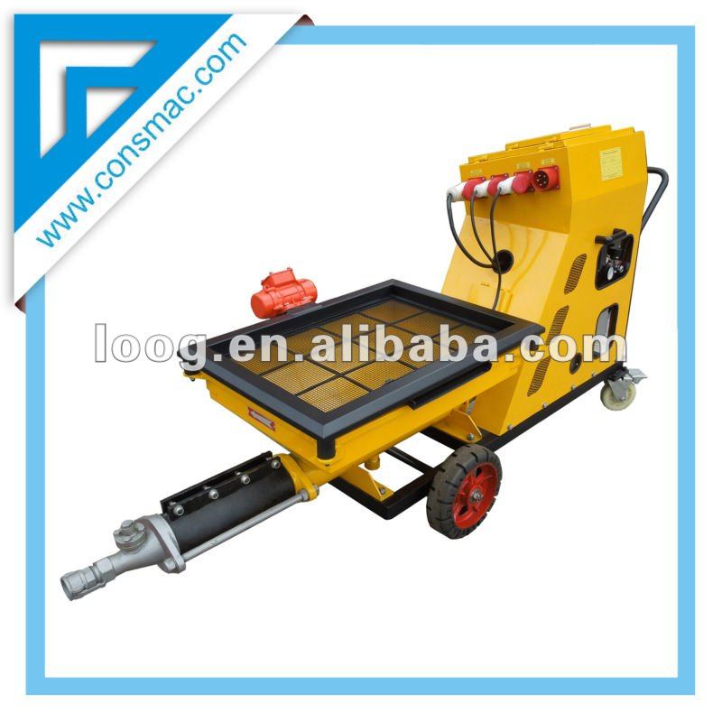 China CONSMAC Auto plastering spray machine