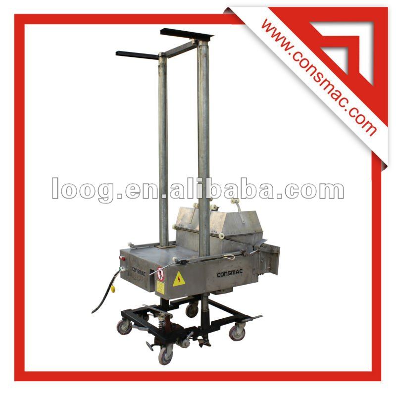 China CONSMAC Electronic Automatic ceiling plaster render machine