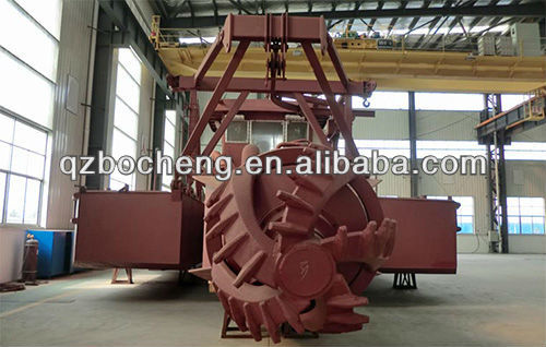 China CSD450 cutter suction dredger 18inch gold mining equipment