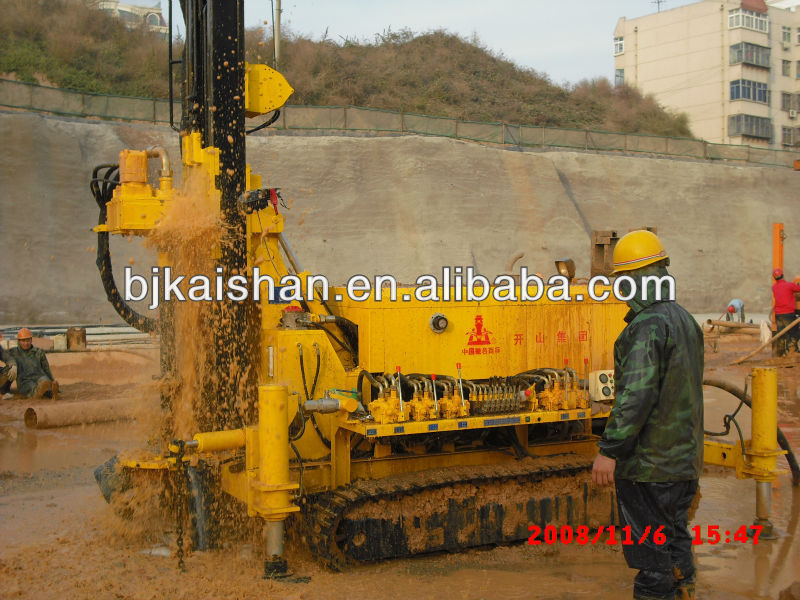 china drill rig manufacturer! water well drilling rig of 200 m deep model KW20