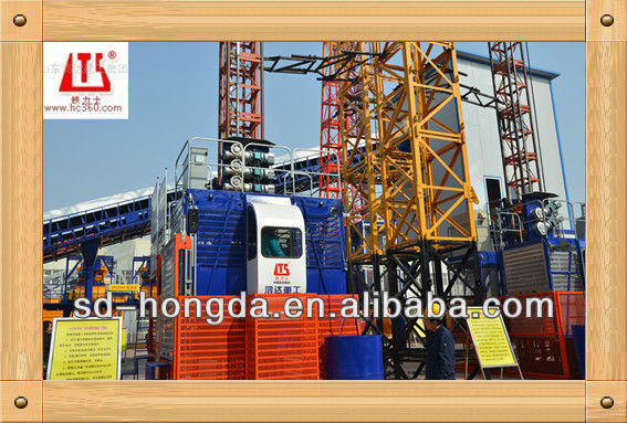 China Famous Trademark TieLiShi 4T SC200/200GP Construction Elevator