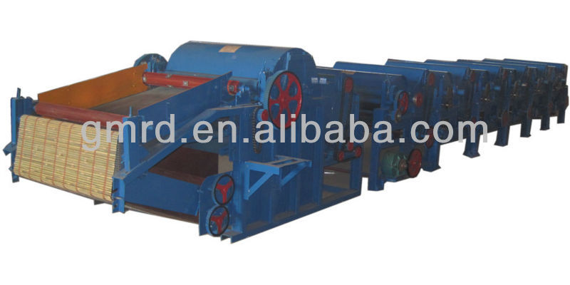 China GM250-5 five-roller cotton waste machine for pakistan