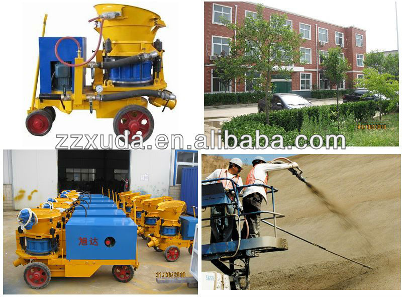 China gunite shotcrete machine