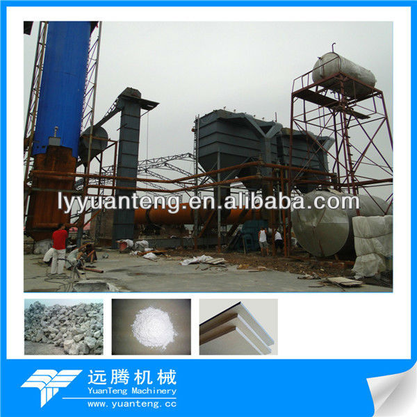 China gypsum powder making machine