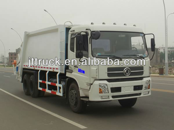 china,hubei,factory production Dongfeng DFL 6*4 refuse truck