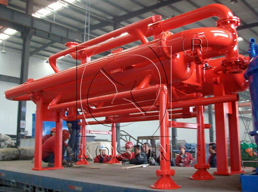 China KOSUN fluid gas separator for drilling fluids system