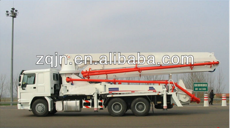 China manufacture 48m concrete pump trucks