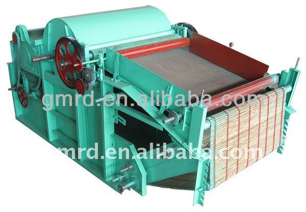 China manufacture of textile waste recycling machine