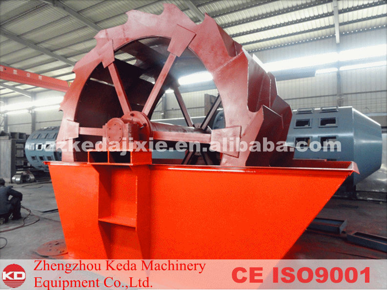 China Manufacturer Wheel And Bucket Sand Washing Machine