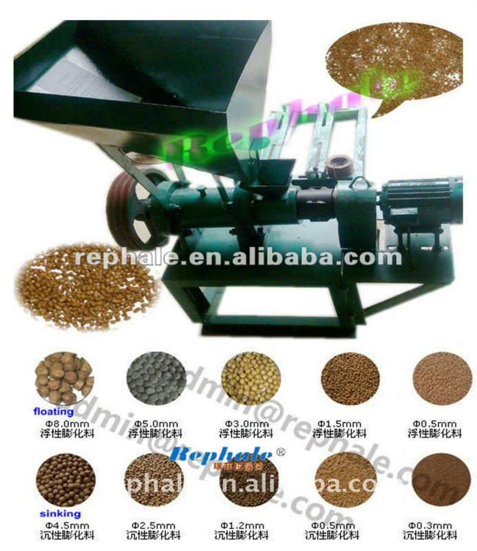 china mini floating fish food making machine by model YSJ-F2