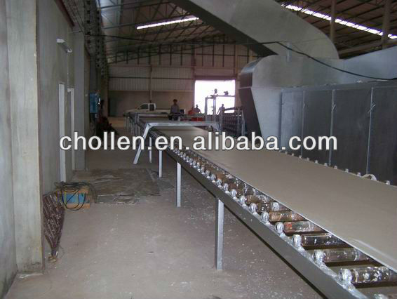 China paper surfaced gypsum board production line 6 million/year