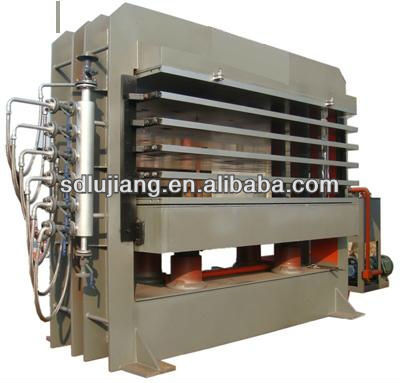 China plywood hot press/ 400T hot press machine