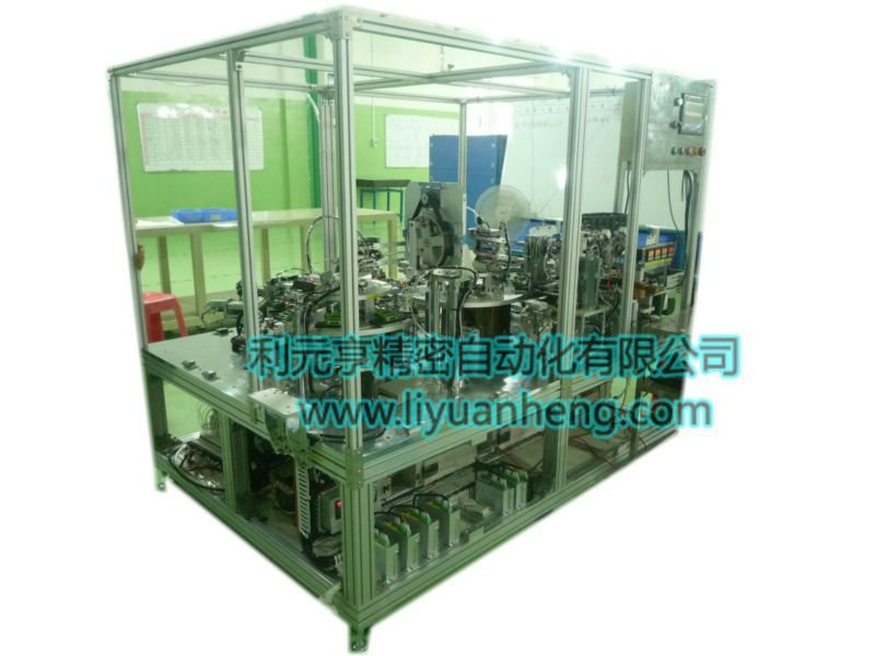 China Polymer soft bag battery automatic packet protective film machine