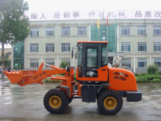 China Popular Hydrostatic mini 4 wheel Loader with Weifang Engine