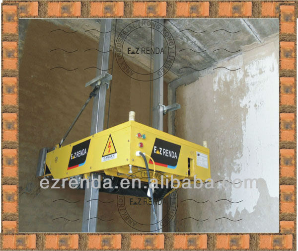 China Professional Automatic Rendering Machine for Concrete Wall Plaster 4mm-30mm Thick