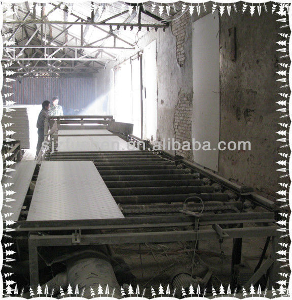 china pvc film laminating machine for gypsum board