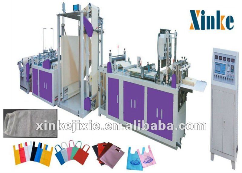 China Reliable Vendors Produce Good Quality Fully Automatic Non Woven Bag Making Machine Video